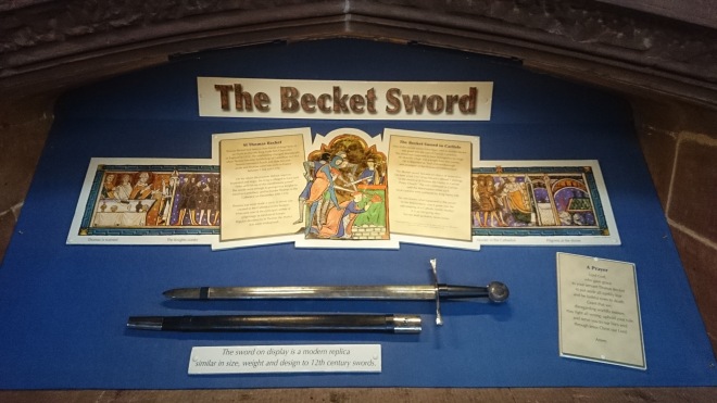 Thomas Becket Story, Carlisle Cathedral.