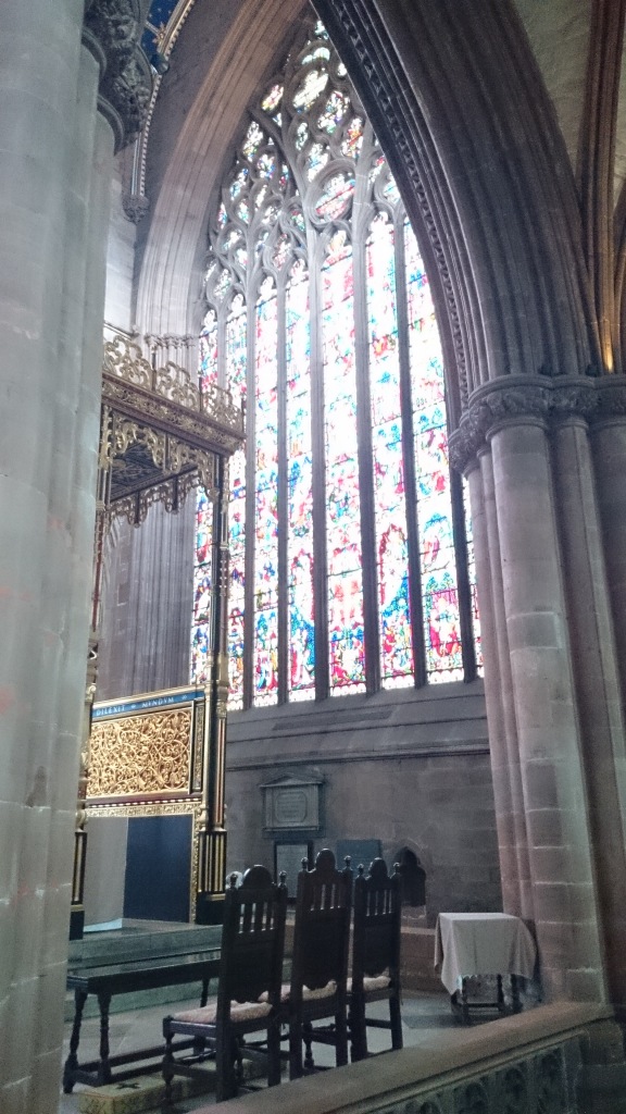 Interior of Carlisle Cathedral.